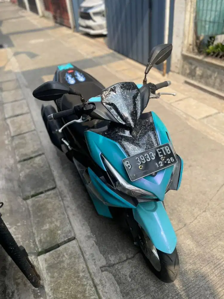Aerox 2021 connected siap pakai