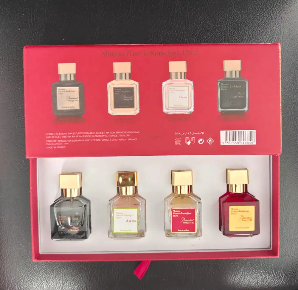 parfum miniatur dari Maison Francis Kurkdjian