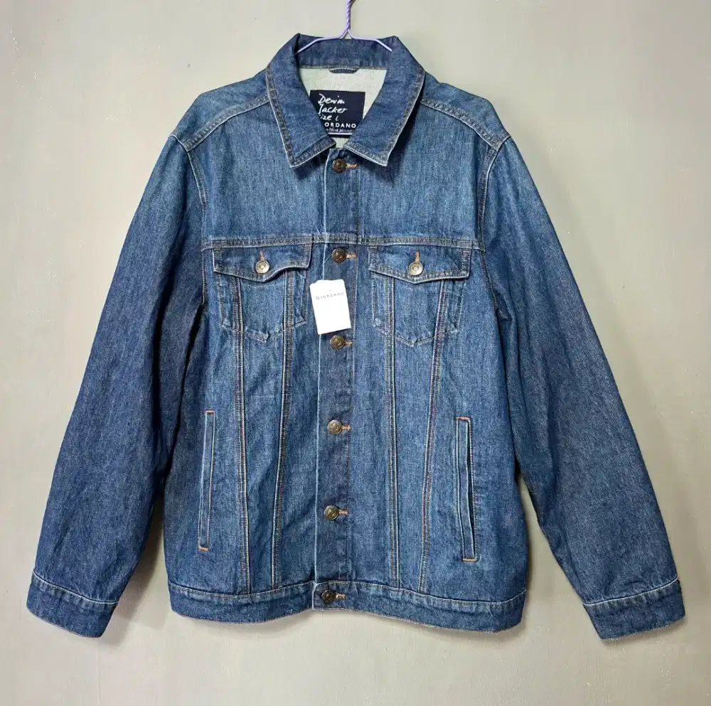 Baru jaket jeans giordano