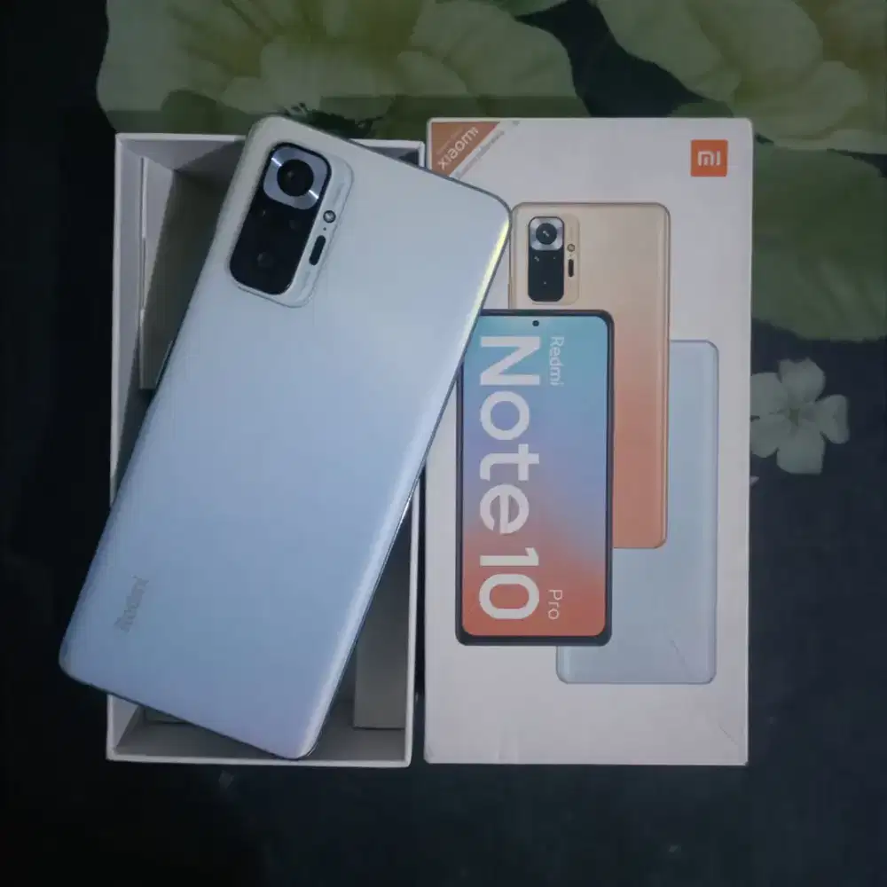 Redmi Note 10 Pro (6/128) Mulus Minus Pemakaian Saja