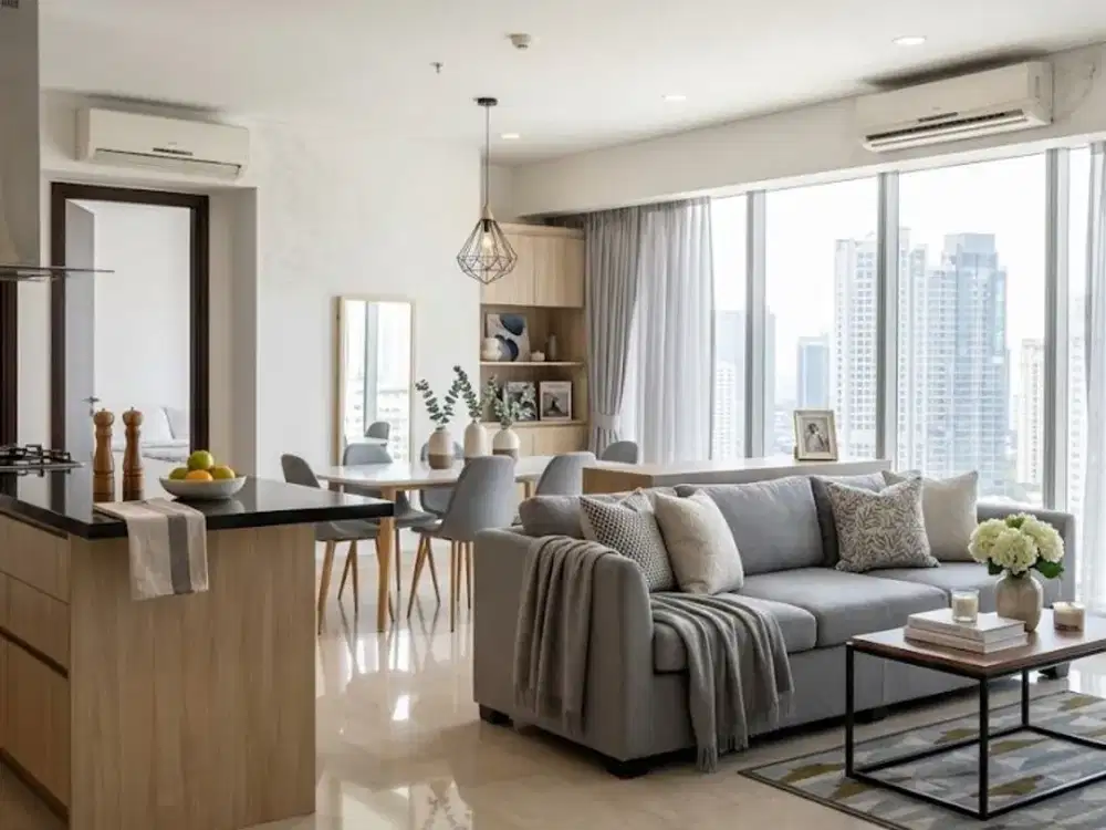 Dijual Apartemen Setiabudi Sky garden 3BR Furnish uk 155m2 at Jakarta Selatan