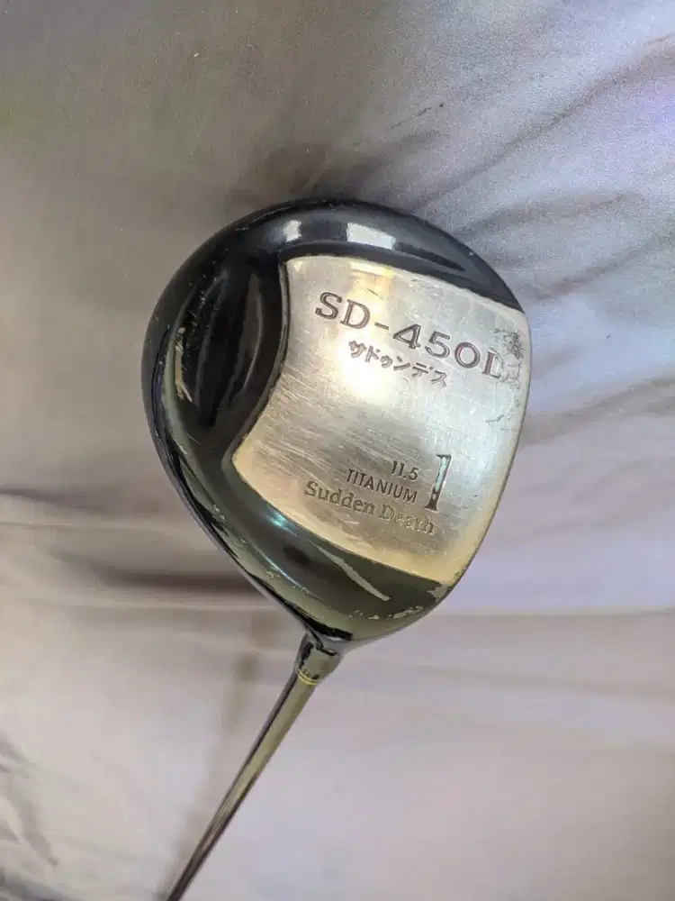 Stick golf  SD SUDEEN DEAD 450L 11.5 titanium driver like new Original