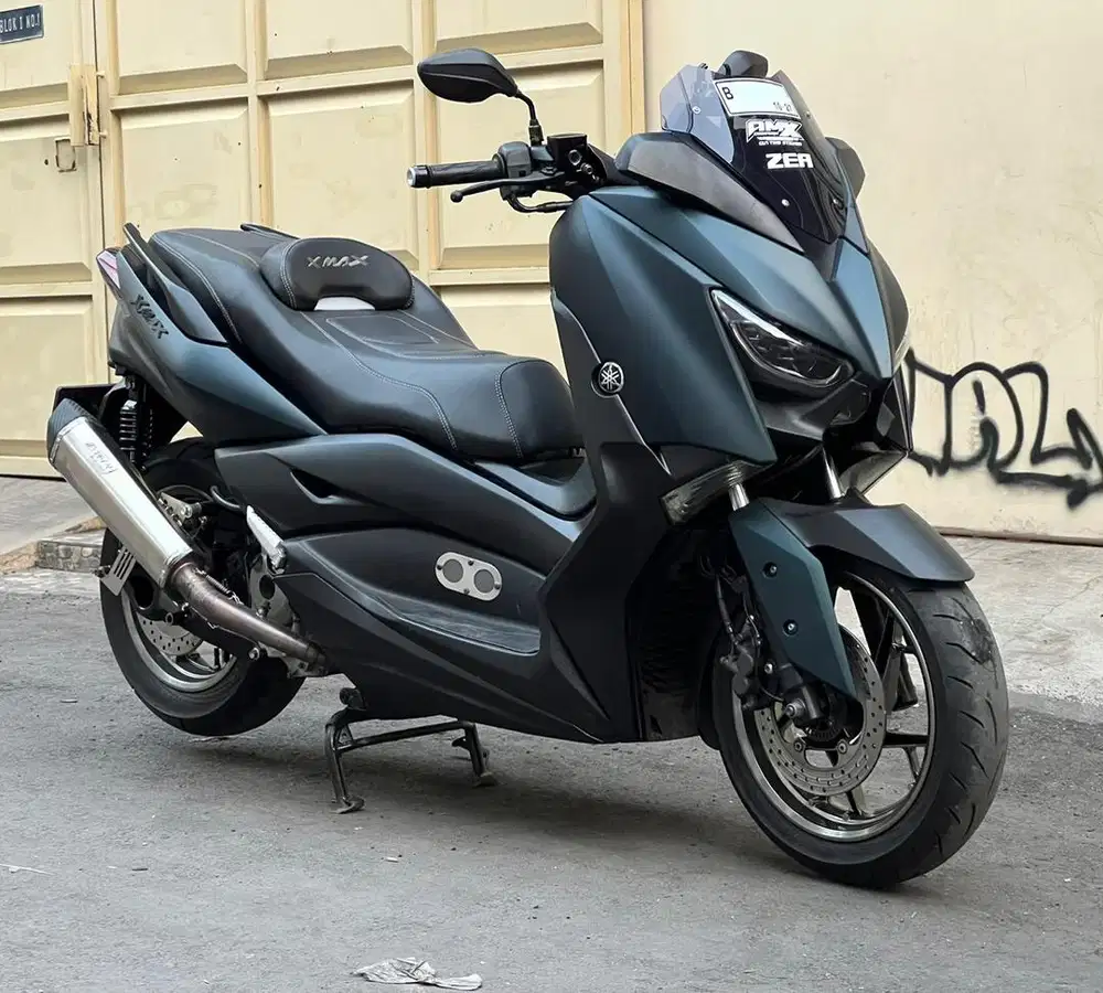 Yamaha Xmax ABS 2022 low KM modif simple hijau dof x max 250