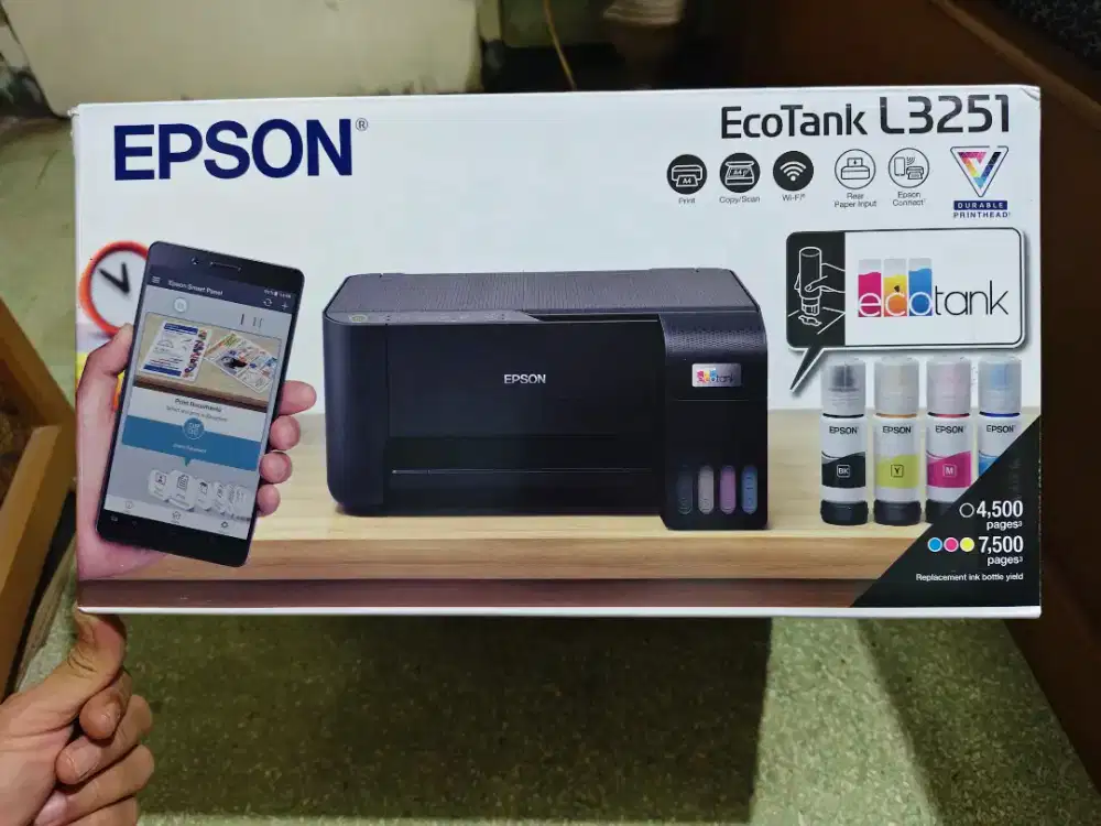 Printer Epson 3251 TKDN seri terbaru, segel, garansi 3 tahun