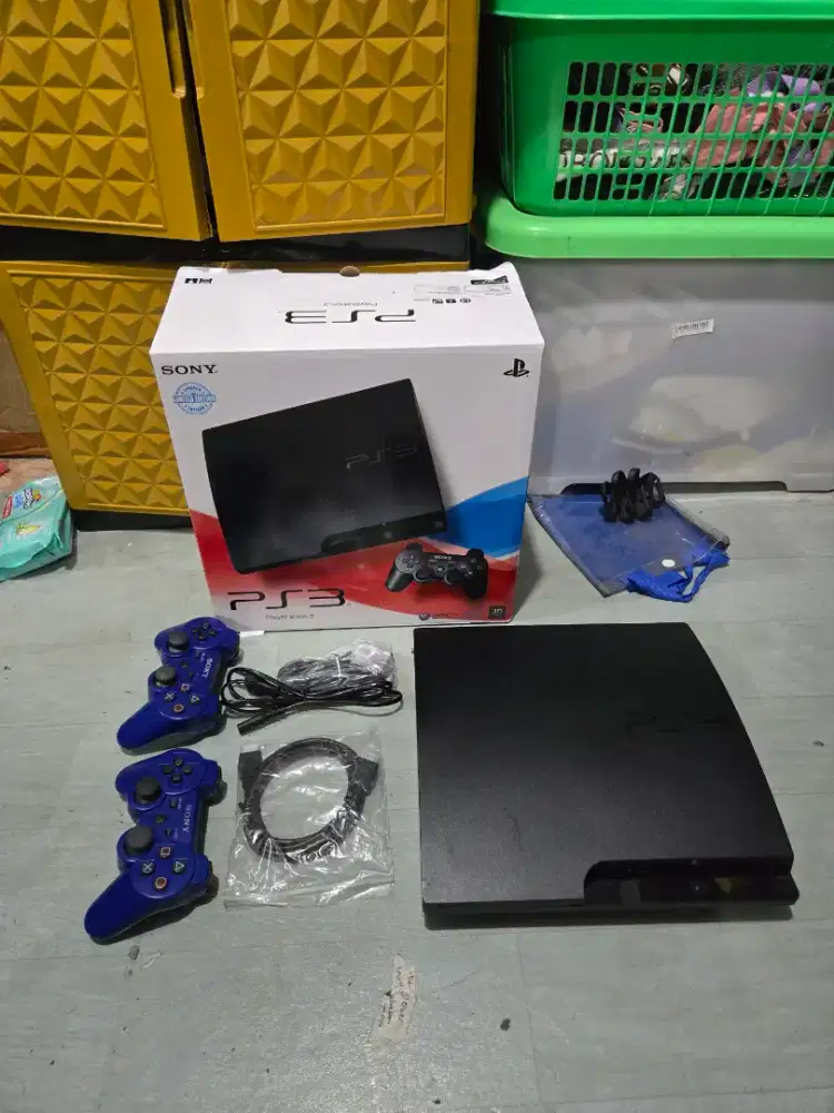 PS3 PS 3 PLAYSTATION 3 SLIM SERI 30 320GB MULUS FULLSET BISA TT