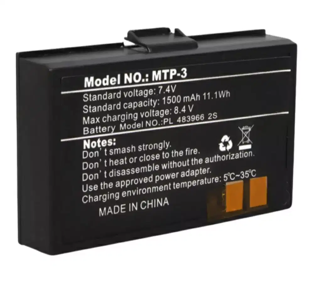 Battery printer 80mm MTP3 7.4 volt original GOOJPRT