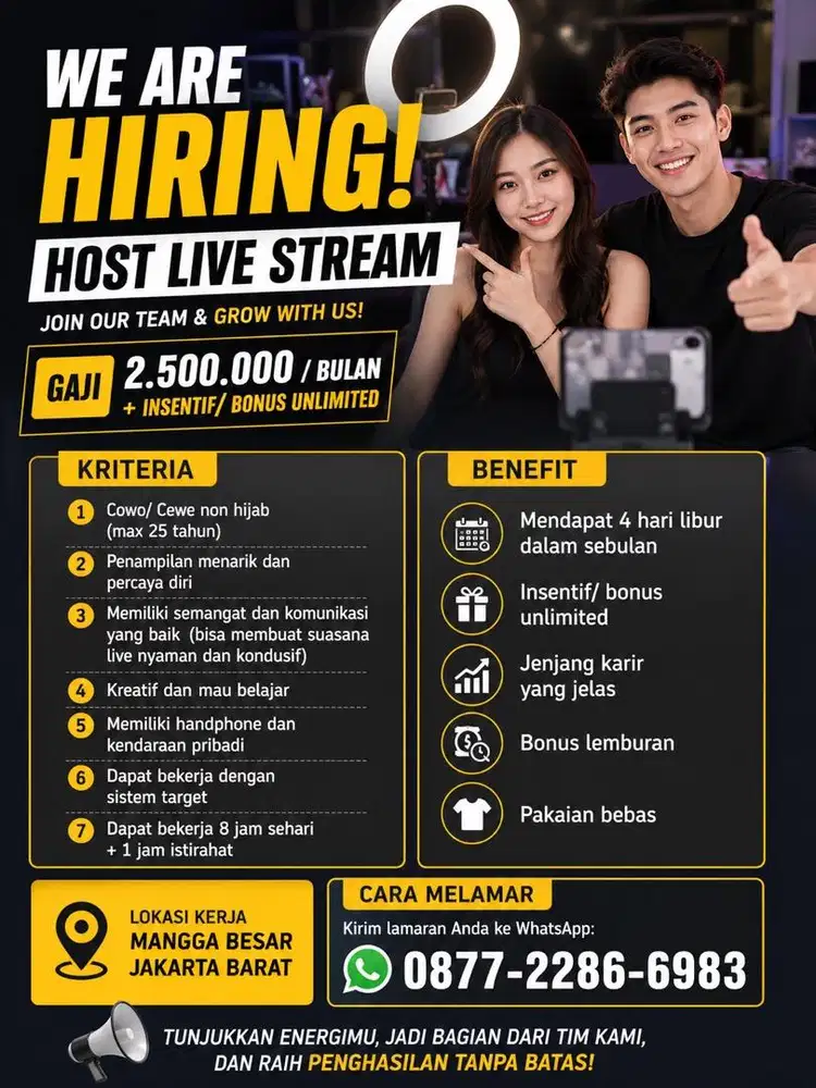 di butuhkan cepat host live stream brewek pokemon