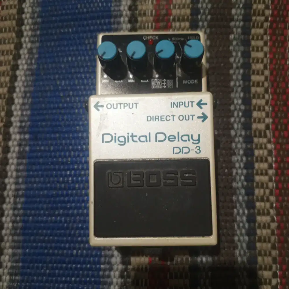 BOSS DD-3 Digital Delay Original Bekas – Mulus, Jarang Dipakai + Box
