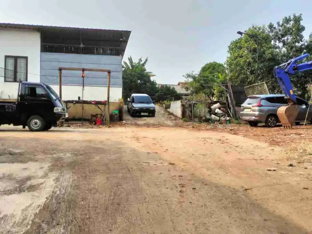 Tanah Atau Gudang Luas 2300m Jalan Raya Puspitek Tangsel
