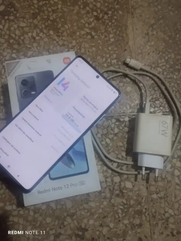Jual Redmi Note 12 Pro 5G ram 8/256 GB