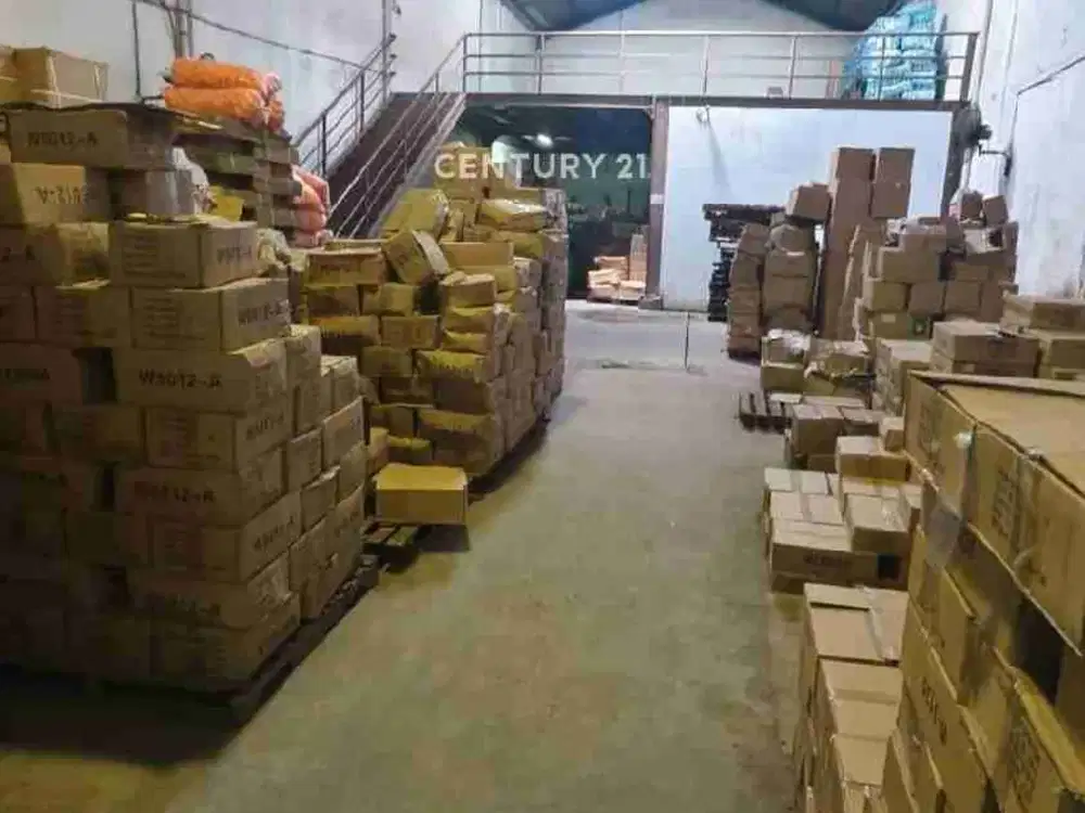 Pabrik Strategis Kosambi Permai Dadap Tangerang, LT 520m² LB 570m² – SHM, Listrik Besar