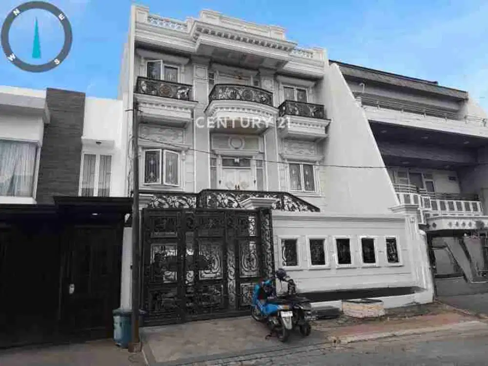 Rumah Mewah Siap Huni di Taman Palem Lestari Jakarta Barat, 6+1 KT, LB 440m² – Harga 8M