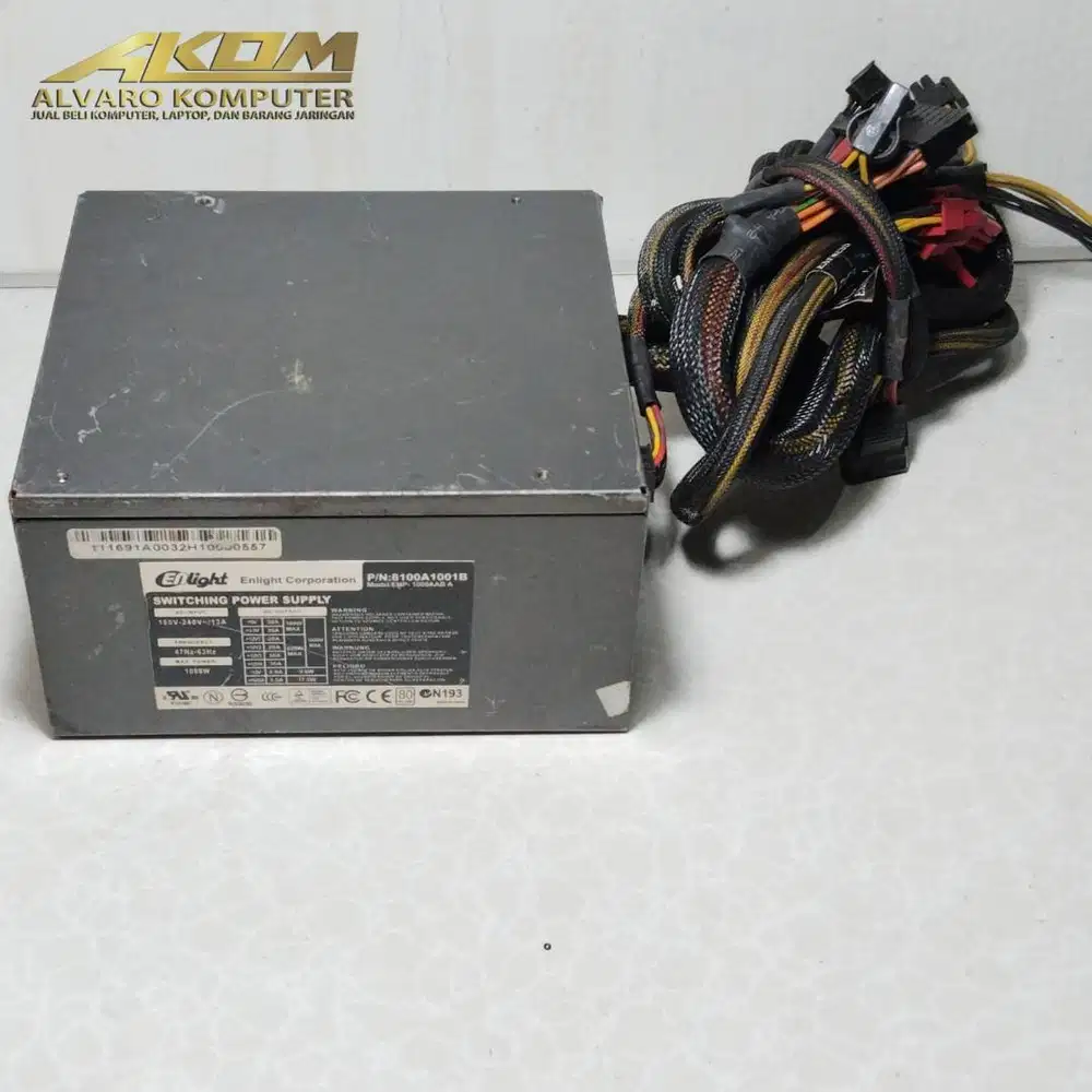Power Supply Modular ENLIGHT 1000WATT Model ENP-1000AAB B