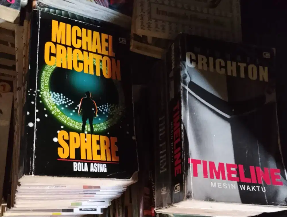 Michael Crichton novels