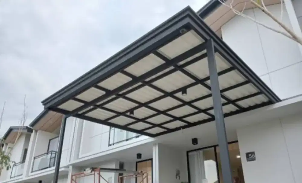Kanopi atap minimalis
