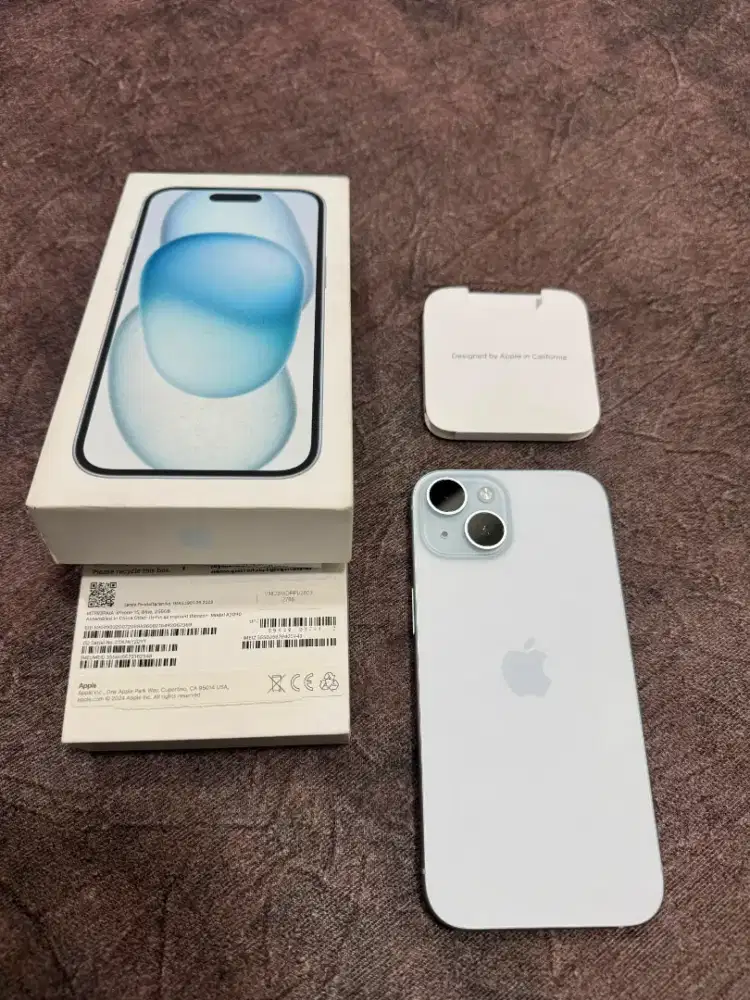 IPHONE 15 256GB,IBOX, GARANSI ON UNTIL NOV 2026