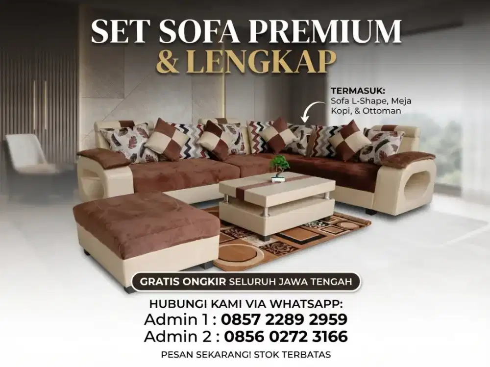 Sofa..siap antar sampai tempat tujuan