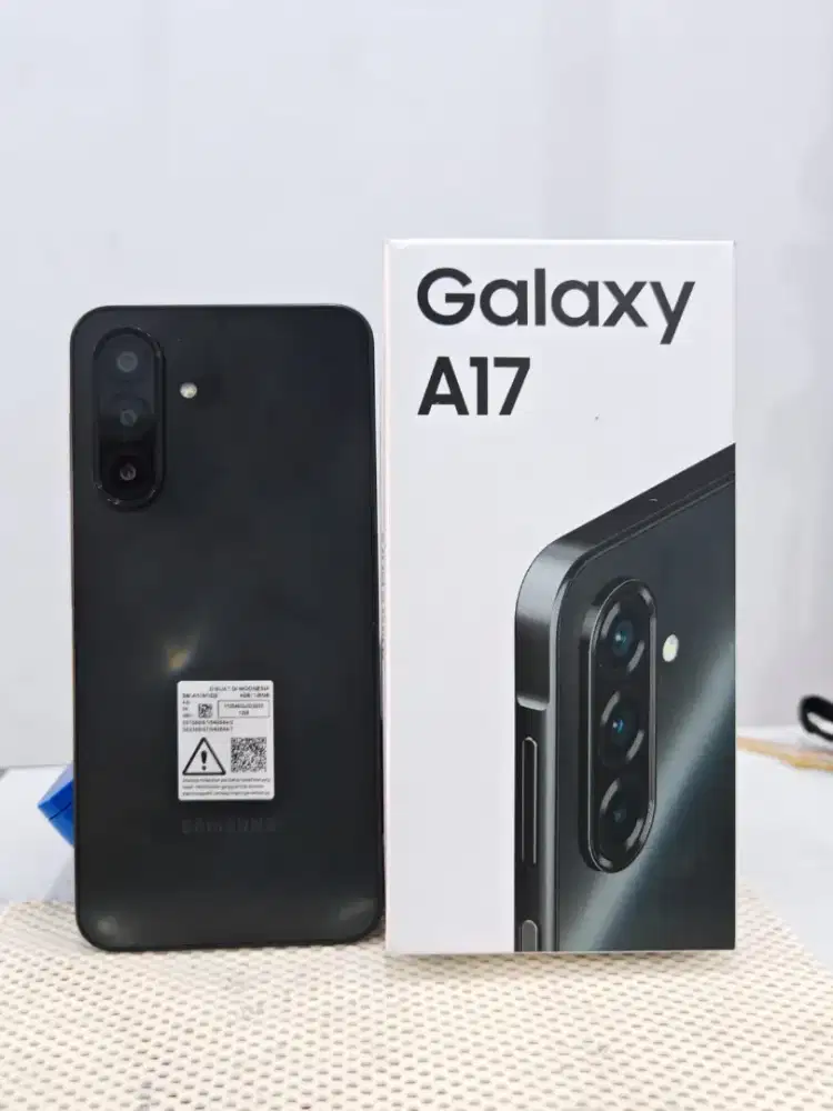 Samsung galaxy A17 ram 4+4/128gb lengkap