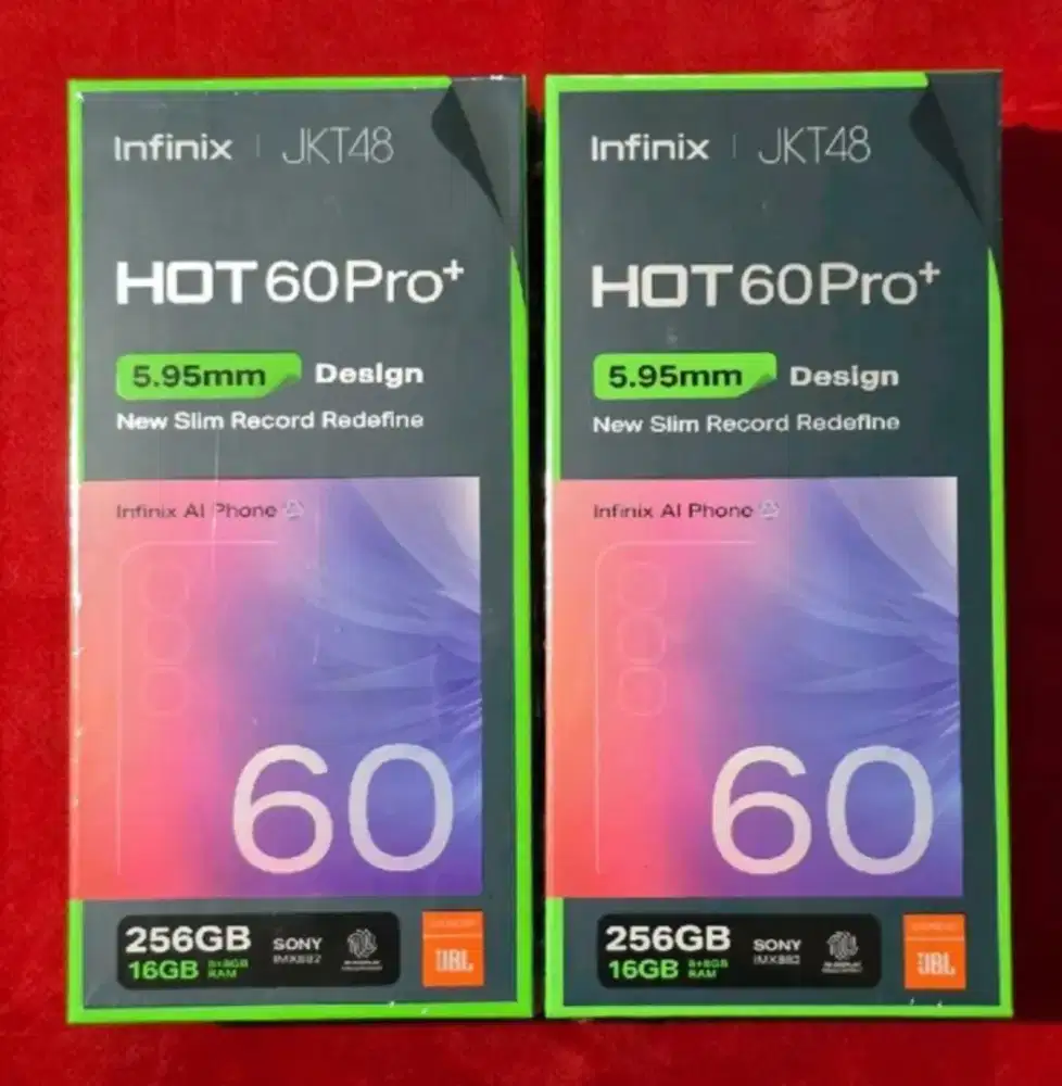 Infinix Hot 60 Pro Plus + Pro+ 8/256 Black BNIB Garansi Resmi Indo