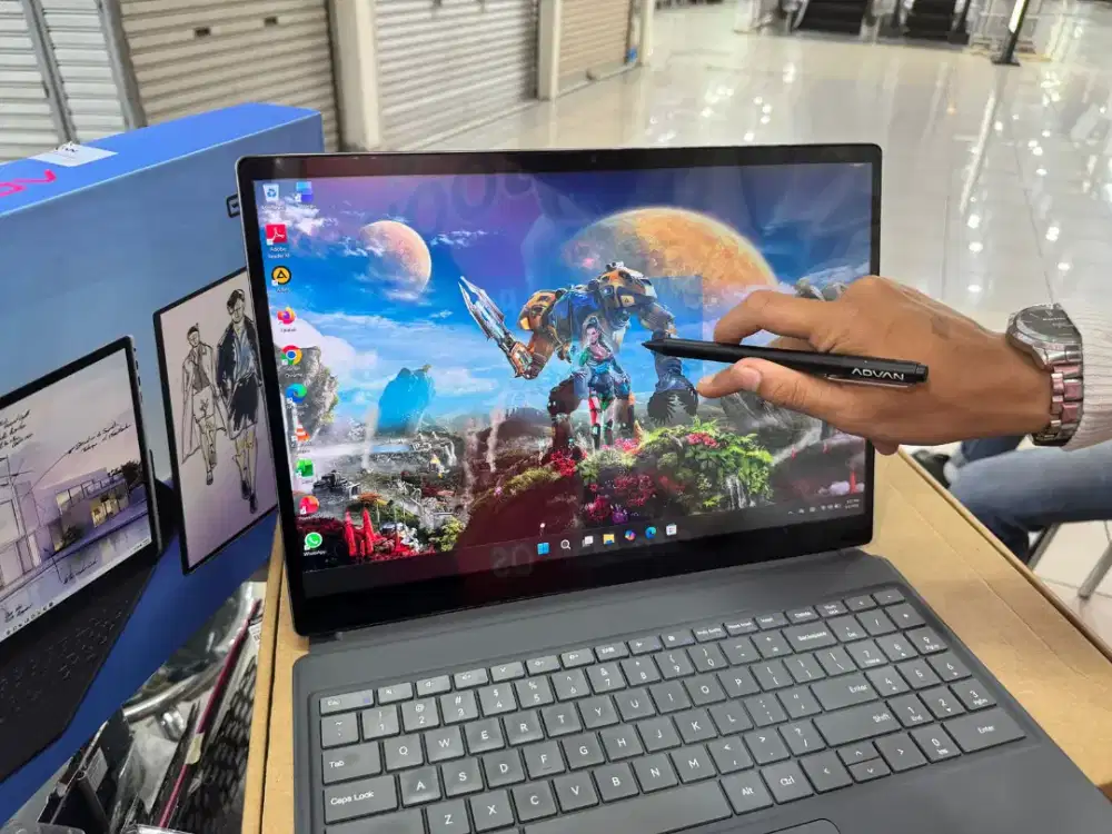 ADVAN EVO-X  2 in 1 Prosesor Intel Core i3 1215U/Ram 12GB/SSD 512GB