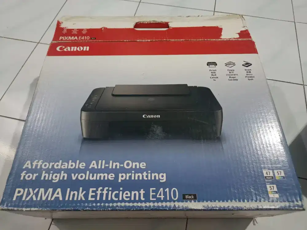 Printer Canon pixma E410 black