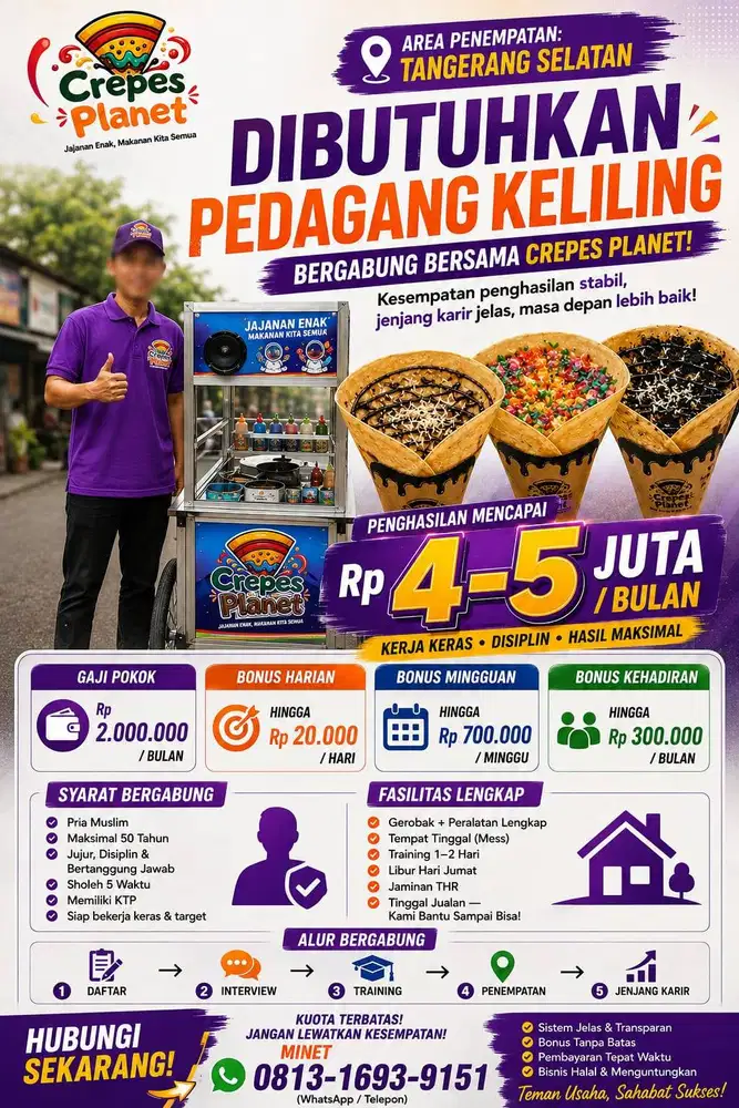 JUALAN KELILING CREPES