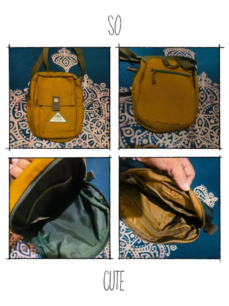 Tas slempang buat HP /dompet / power bank