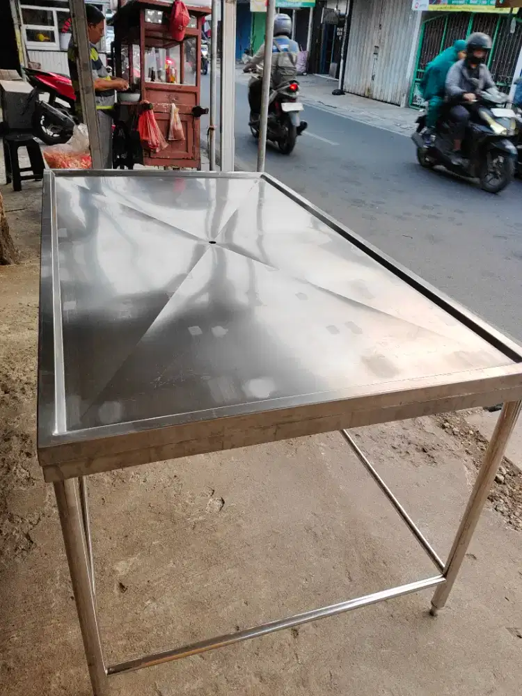 Meja Stainless Kokoh
