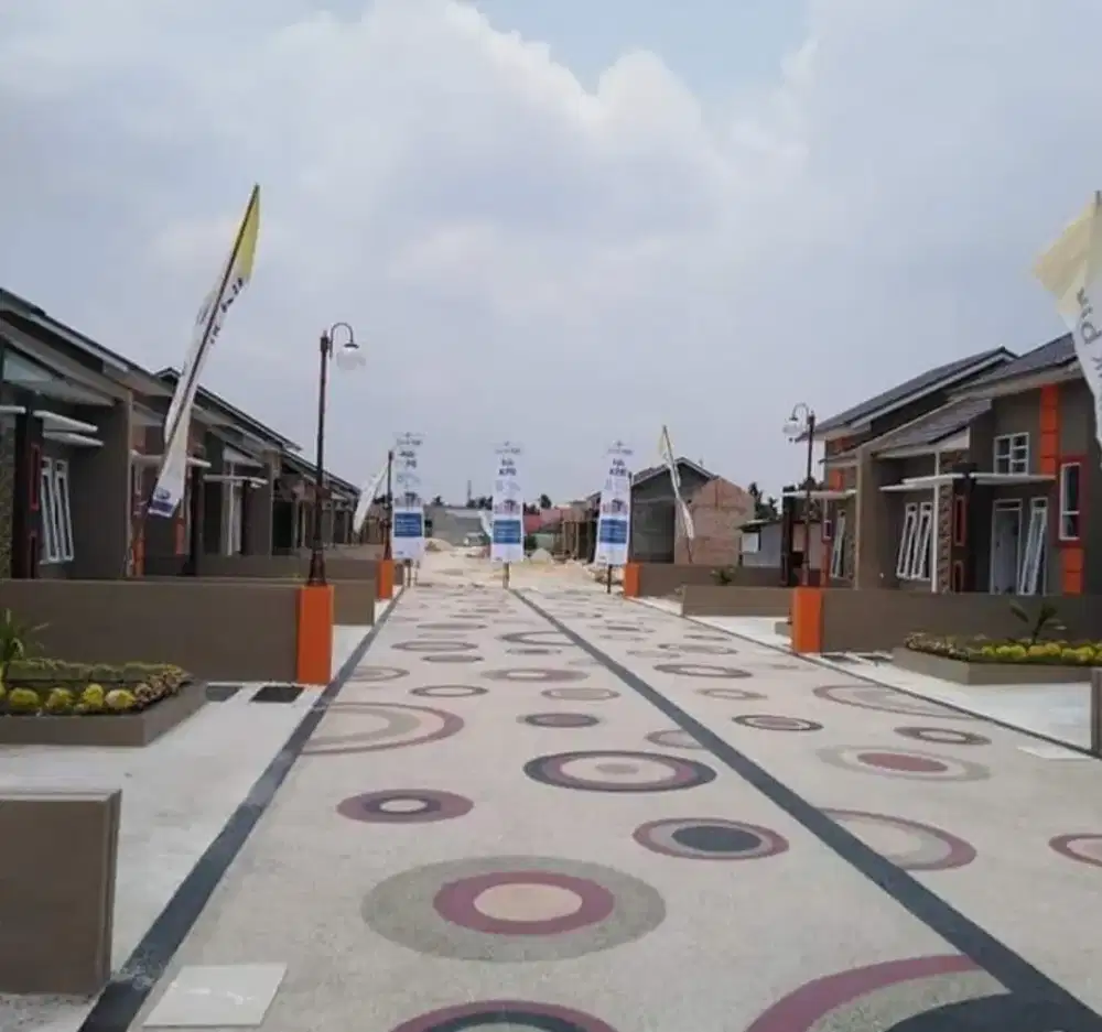 Carport batu alam lantai