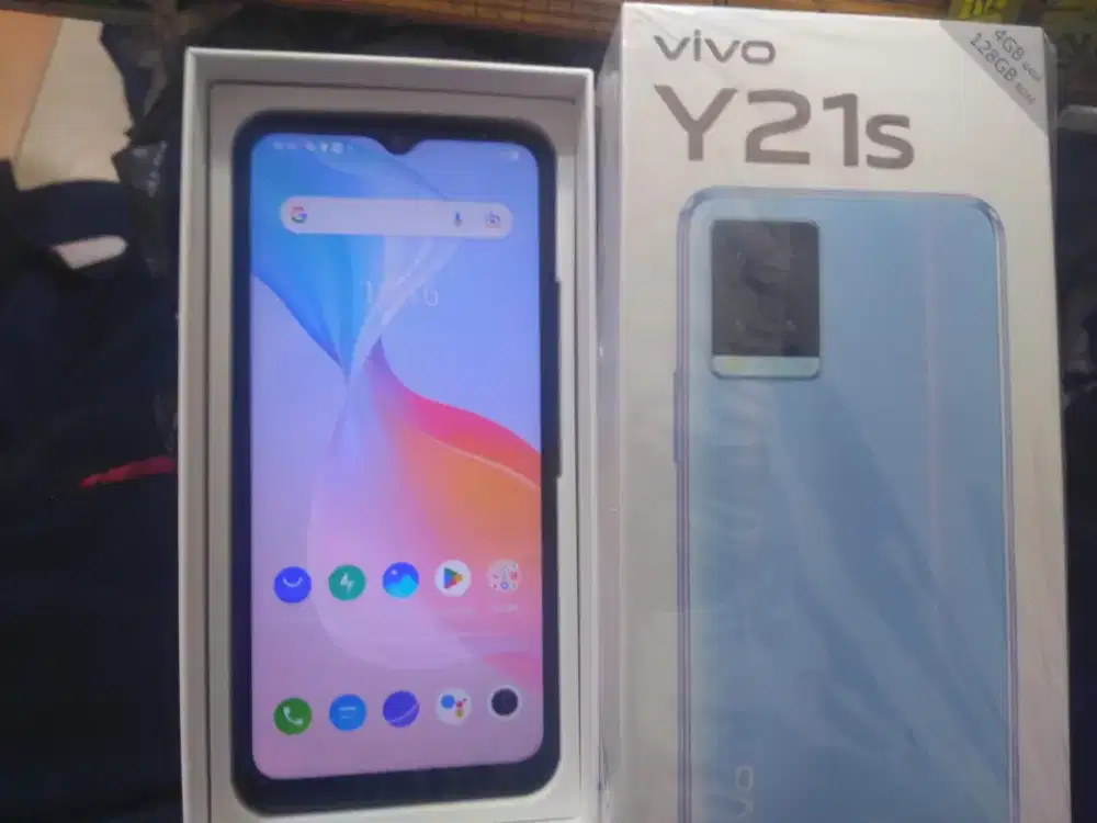 Vivo y21s fullset 4+2/128 siap pake