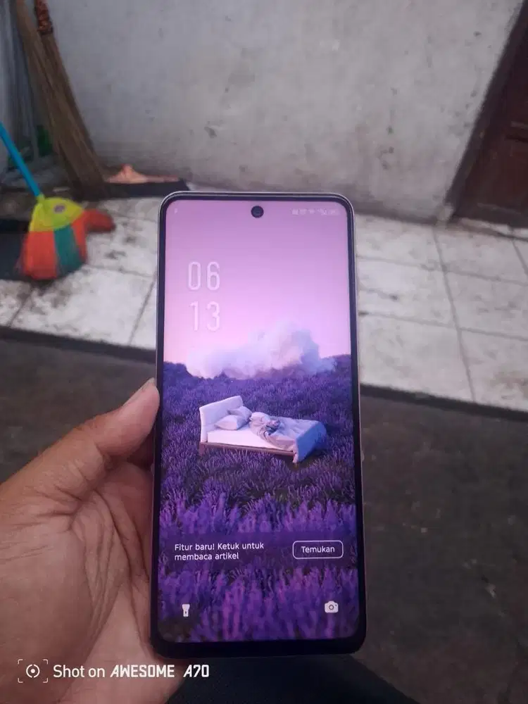 BU hp infinix hot 50 6/256 lcd ori batere awet fp & fu aman nfc on