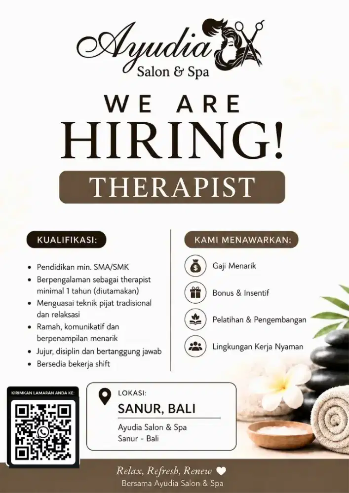 Di butuhkan segera