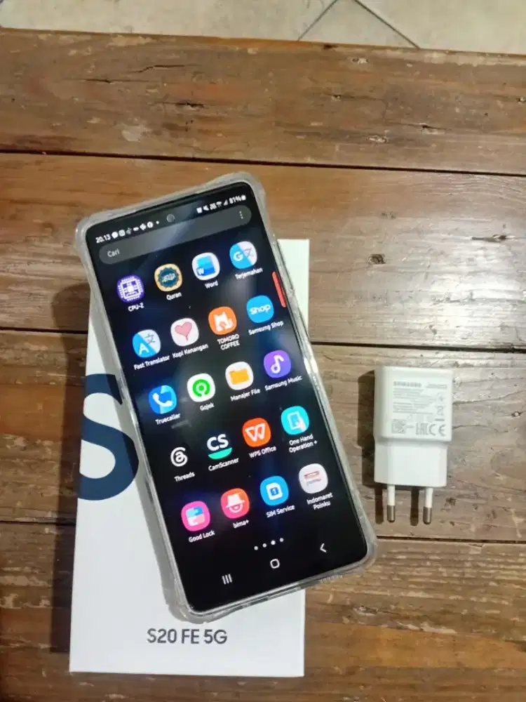 Samsung s20 fe Ex SEIN Ram 8 Lengkap Mulus