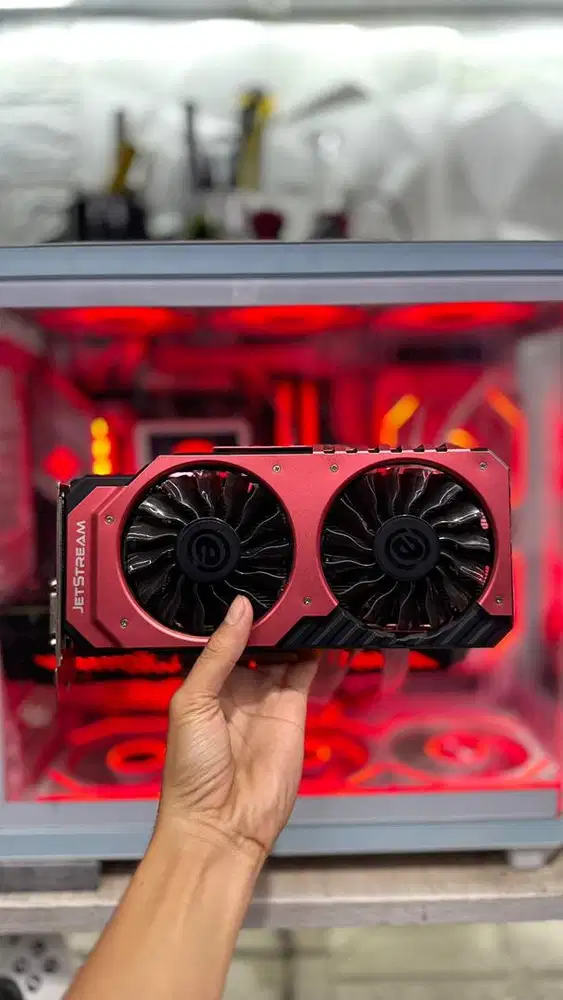 VGA Palit Jetstream GTX 960 2GB DDR5 128Bit Mulus Like New
