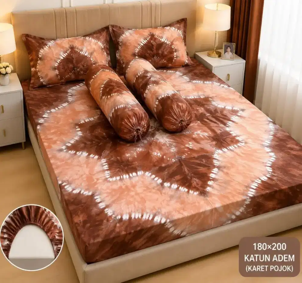 Rp195.000,-

SPREI TIEDYE
Tanpa Jahitan Sambung

180x200