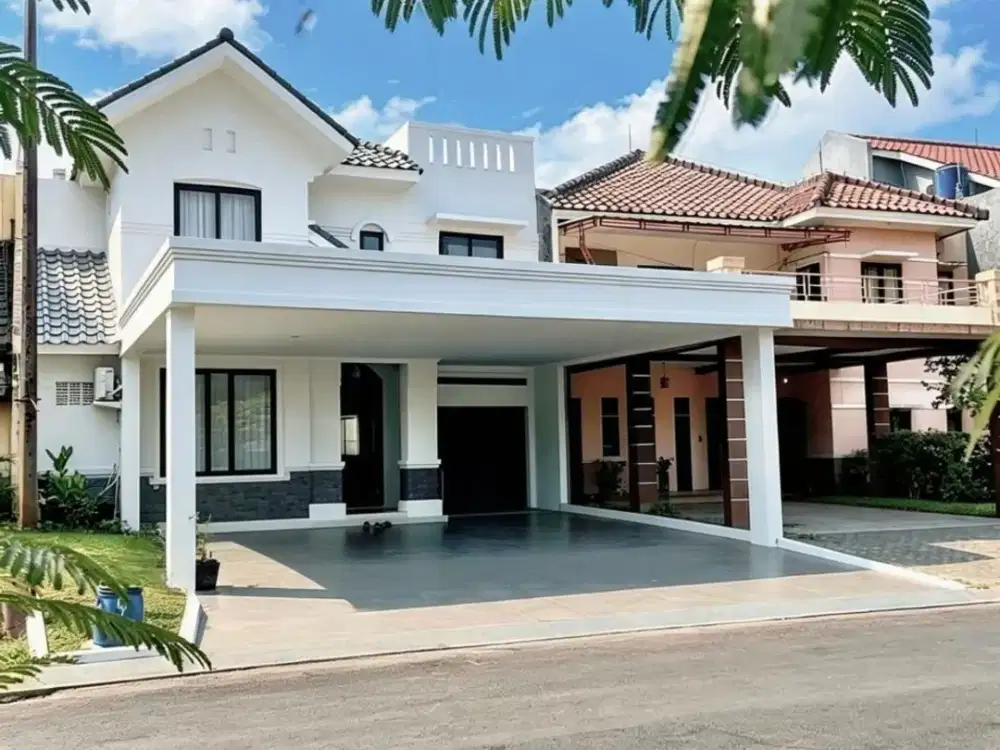 rumah baru dijual di kotawisata, dalam cluster keamanan 24 jam
