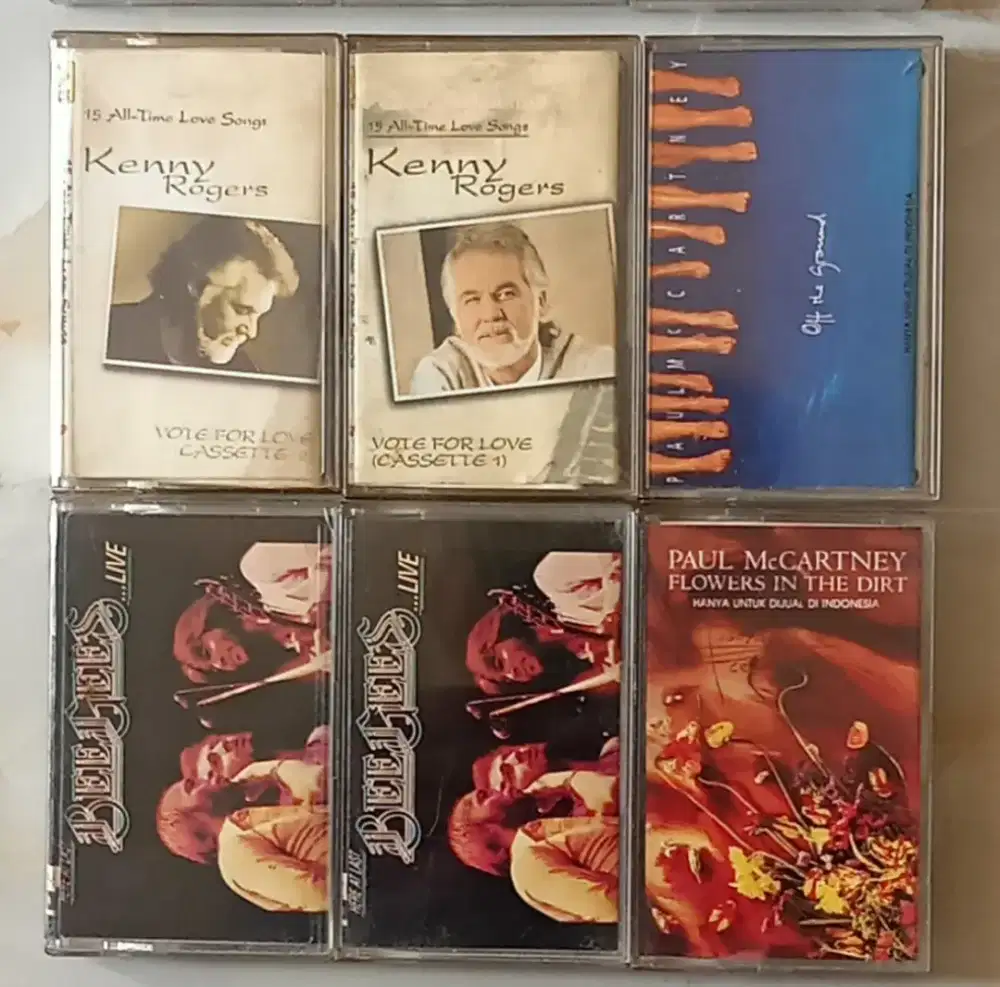 KASET ALBUM BEE GESS, KENY ROGER & Paul MCCARTNEY
