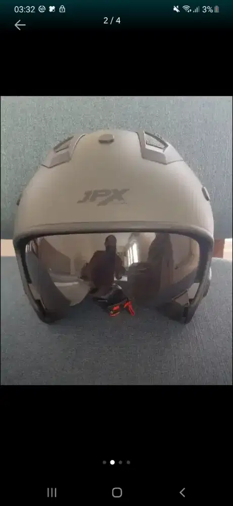 Helm JPX MX Green