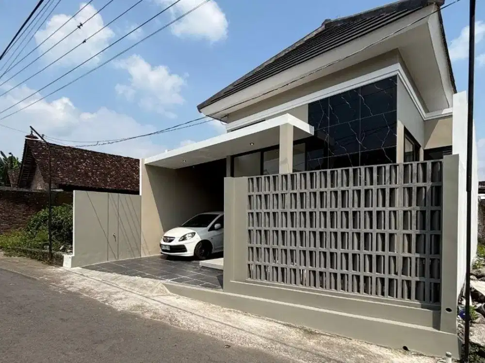 Rumah Progres Finishing Furnished Dekat Candi Sambisari Purwomartani Sleman