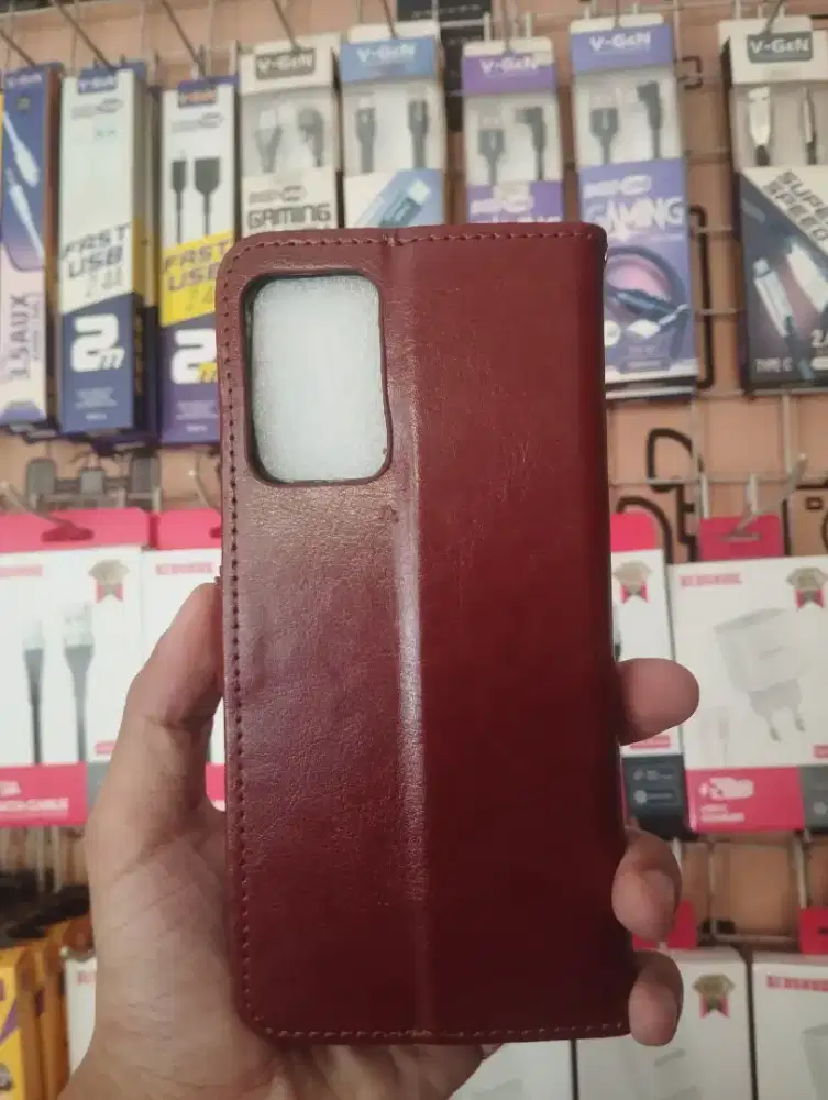 case flip dompet oppo a96