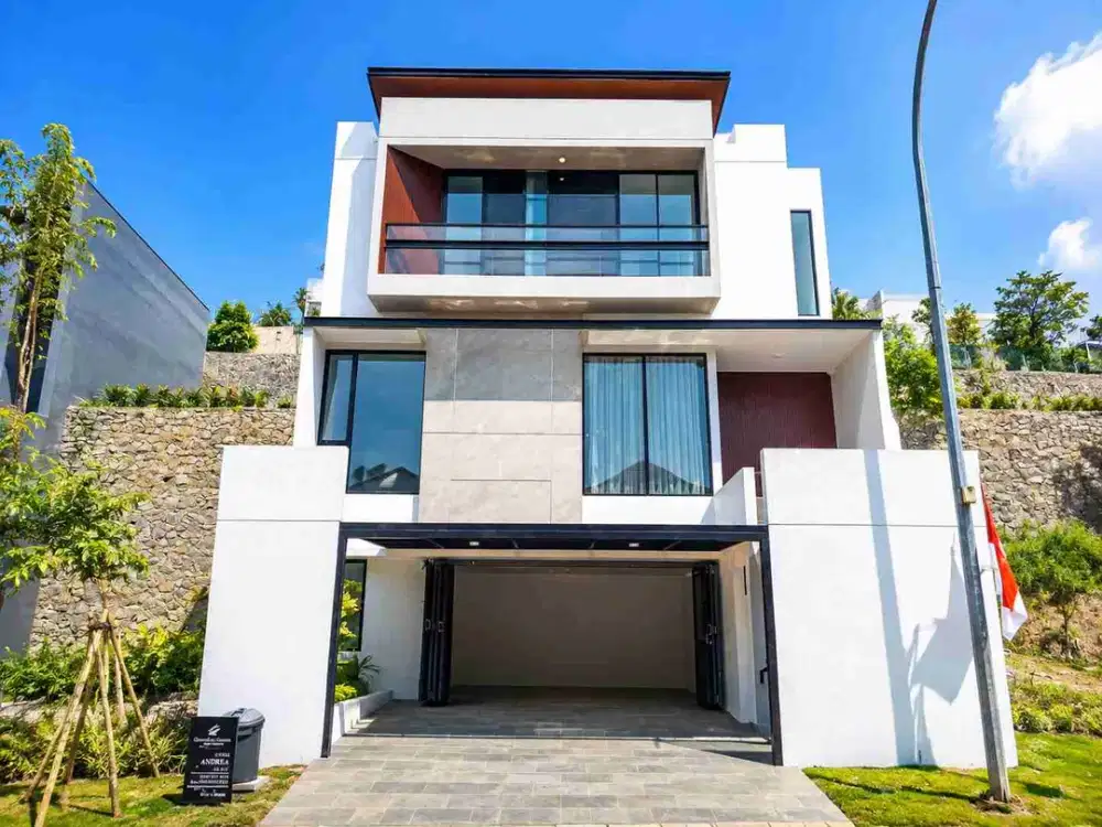 RUMAH MEWAH 3 LANTAI + LIFT, FURNISHED CITRASUN GARDEN