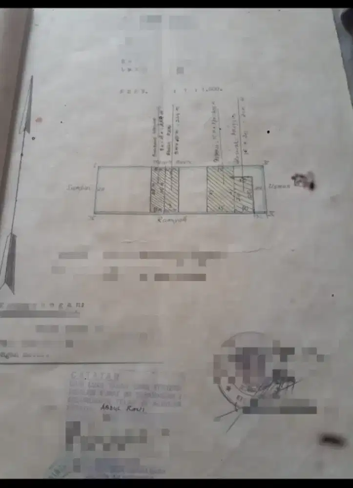 Dijual tanah murah seluas 1008 meter