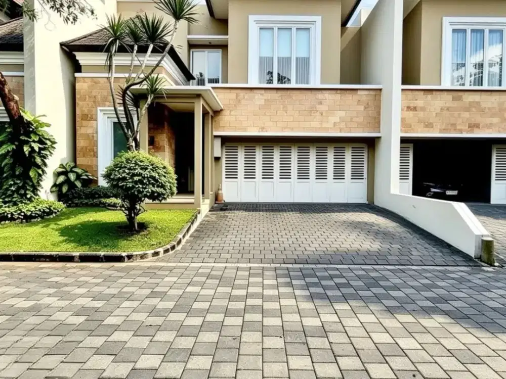 rumah dijual di pejaten raya, private pool akses jalan lebar
