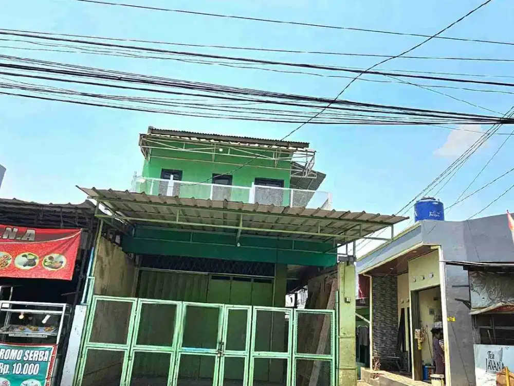kios 2 lantai di kalibaru bekasi