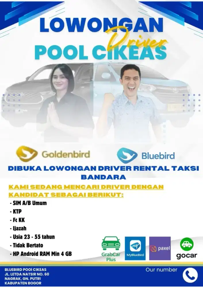 Driver GoldenBird dan SilverBird