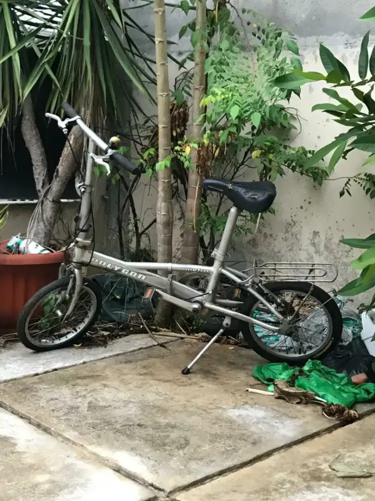 Dijual sepeda lipat Polygon alumunium