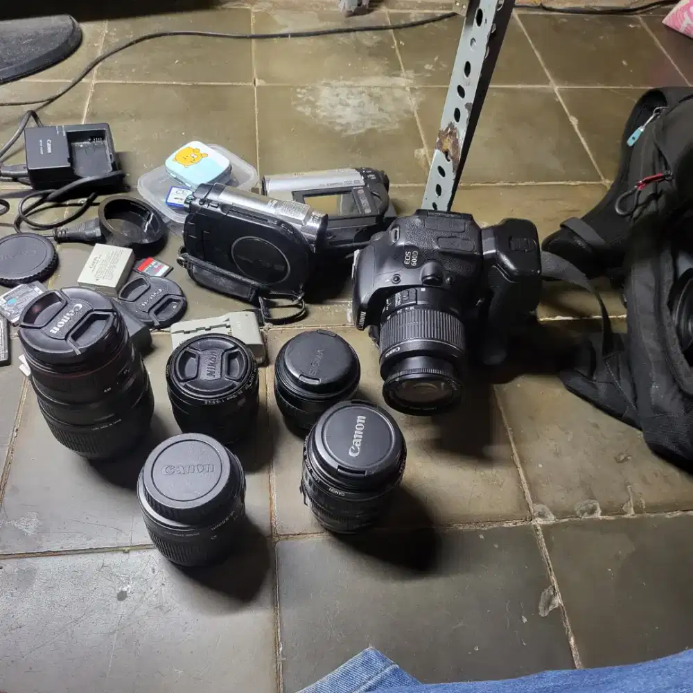 lensa kamera dlsr canon nikon