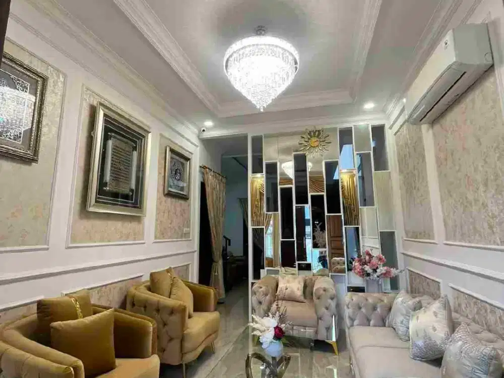 RUMAH DIJUAL DI DUREN SAWIT JAKARTA TIMUR HADAP UTARA TIMUR FURNISH
