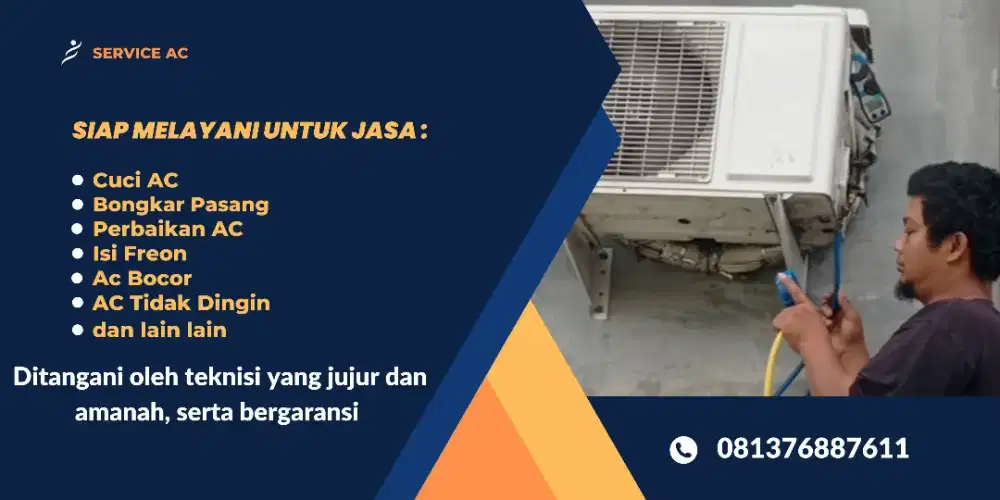 Service AC Bergaransi