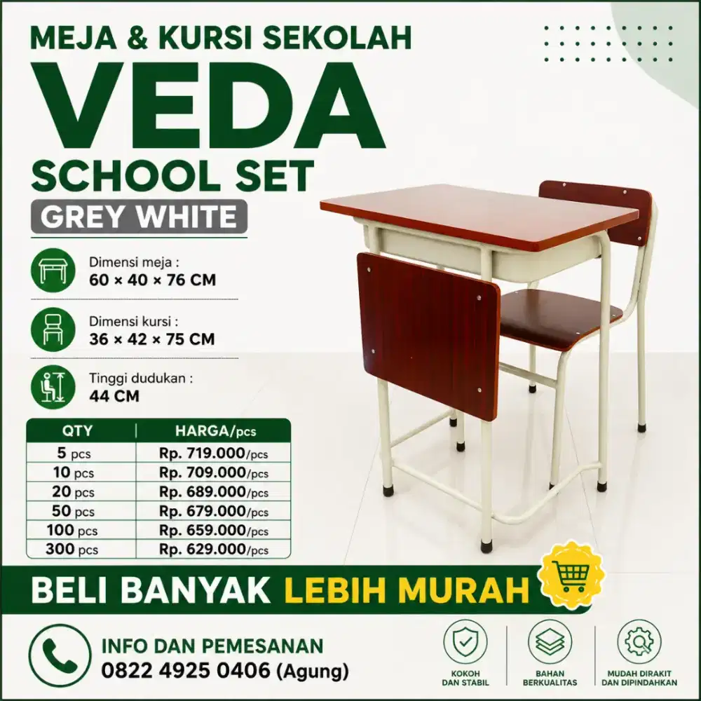 MEJA & KURSI SEKOLAH MURAH
